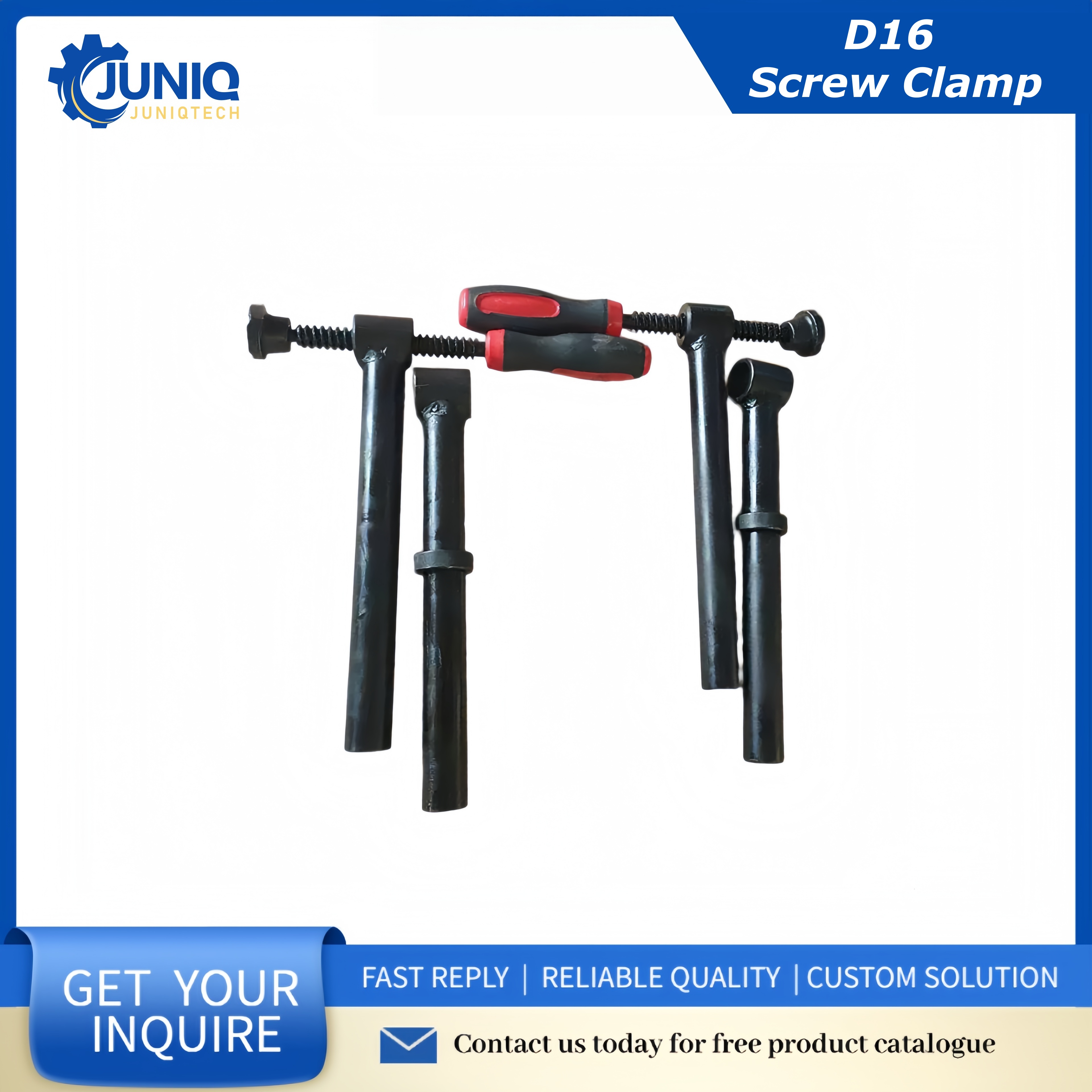 16mm System Welding Fixture Screw Clamp – Multi-Angle Clamping Tool