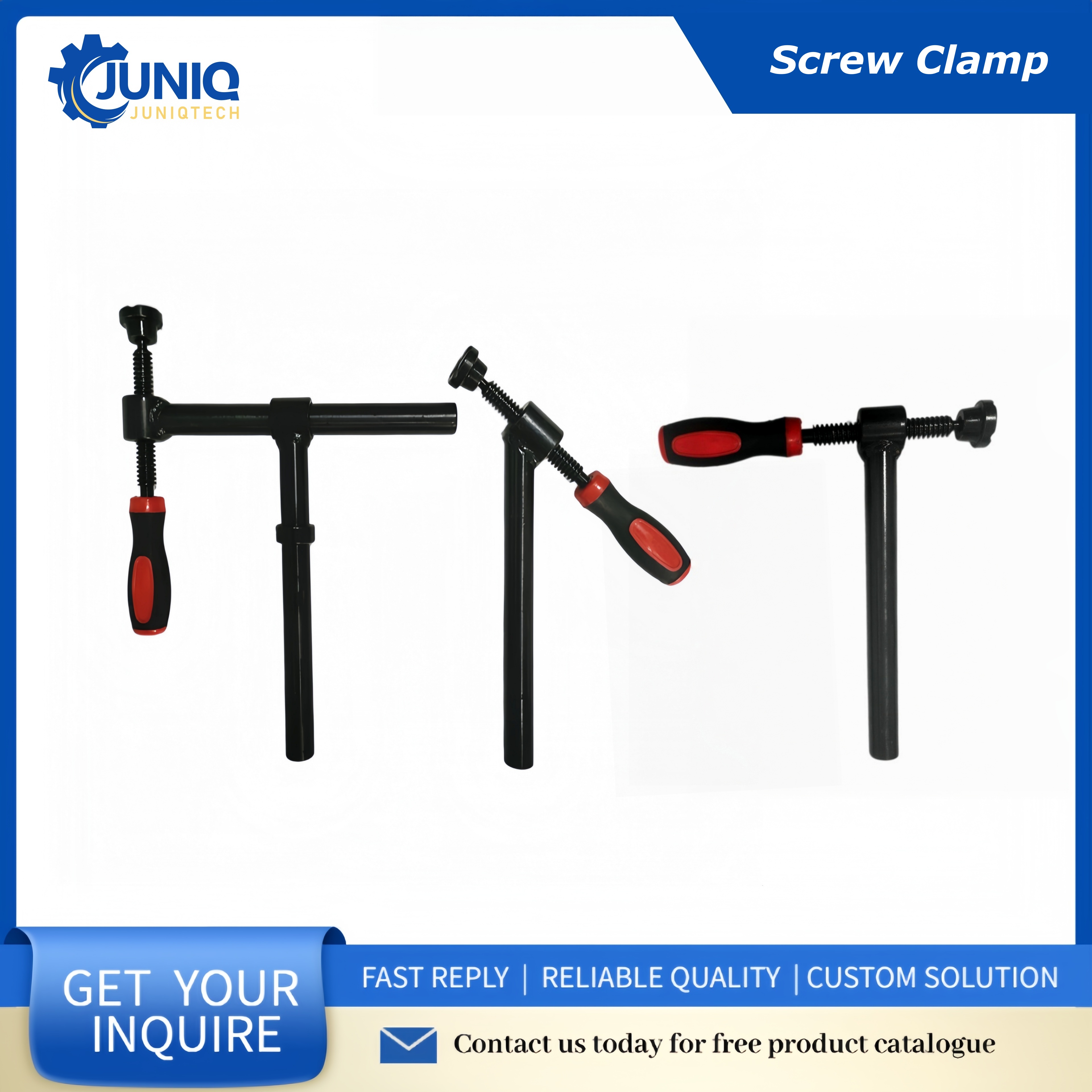 D28 Welding Table Screw Clamp – 90°, 45° & 180°